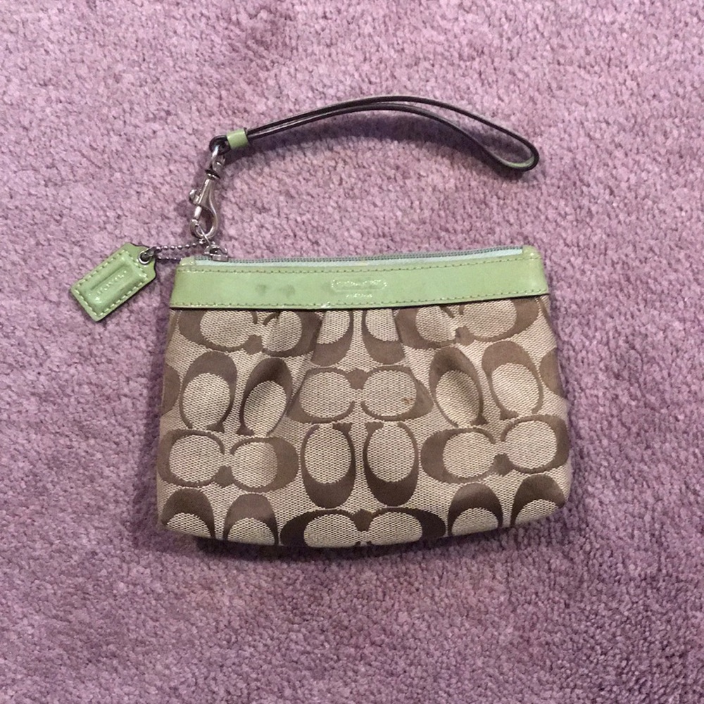 Coach wristlet